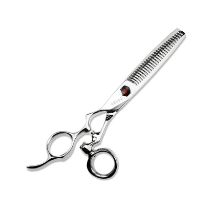 Above ErgoS Left 27TT Texturizer Swivel Shears – 6.0